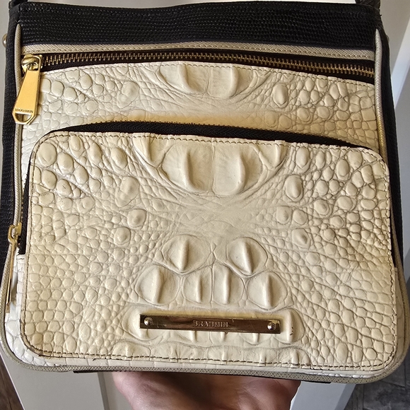 Brahmin Tilda - Sugar Tri Texture Crossbody Bag - Picture 9 of 10